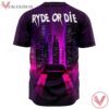A Ryde Or Die Galatic Purple Sublimated Jersey For EDM Festivals - Vesles2014s