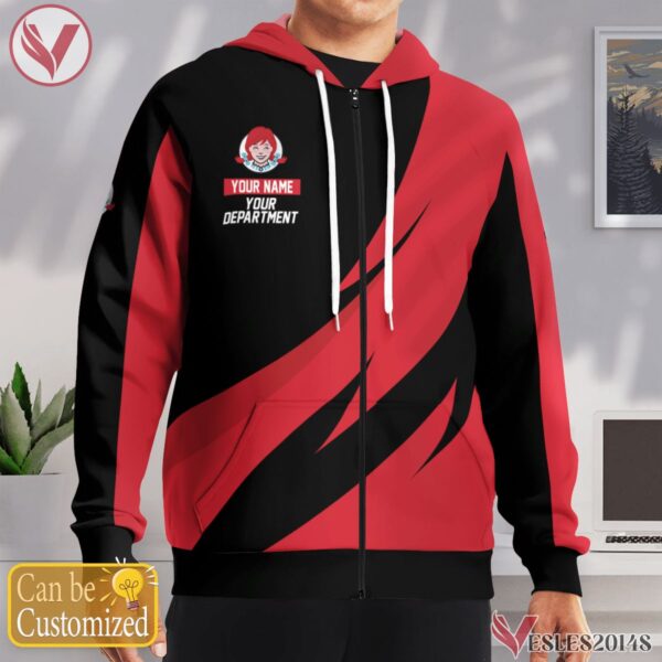 A Wendy's Uniform Custom Clothes, Unique Gifts For Employee - Vesles2014s 1