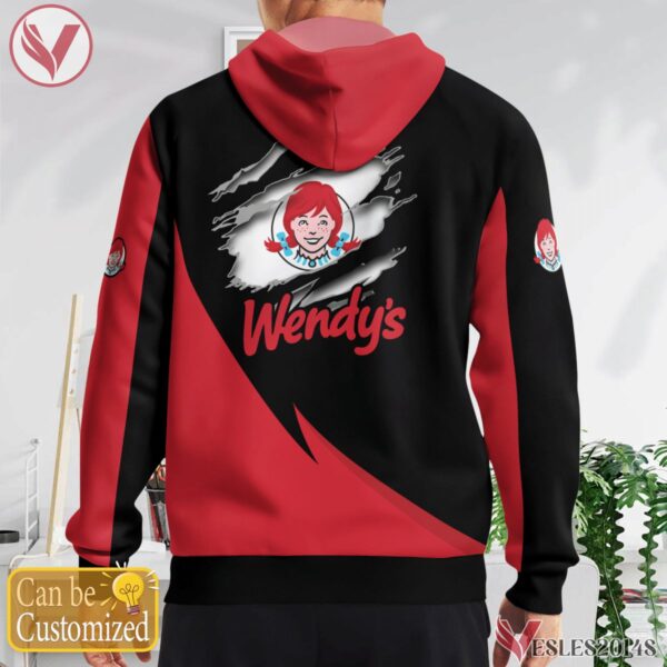 A Wendy's Uniform Custom Clothes, Unique Gifts For Employee - Vesles2014s 3