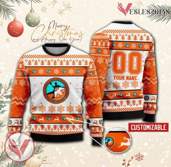 A.E.S.H. Pylea Handball Custom Ugly Christmas Sweater, Unique Gift For Fans - Vesles2014s