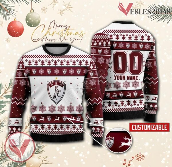 AE Larissa Custom Ugly Christmas Sweater, Unique Gift For Fans - Vesles2014s