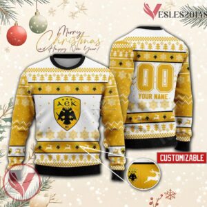 AEK B.C. Custom Ugly Christmas Sweater, Unique Gift For Fans - Vesles2014s