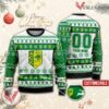 AEK Larnaca Custom Ugly Christmas Sweater, Unique Gift For Fans - Vesles2014s