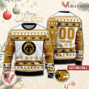 AEK Peristeriou Women Custom Ugly Christmas Sweater, Unique Gift For Fans - Vesles2014s