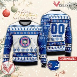 AEL Kalloni Custom Ugly Christmas Sweater, Unique Gift For Fans - Vesles2014s