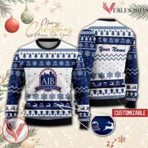 AIB College of Business Custom Ugly Christmas Sweater, Unique Gift For Fans - Vesles2014s