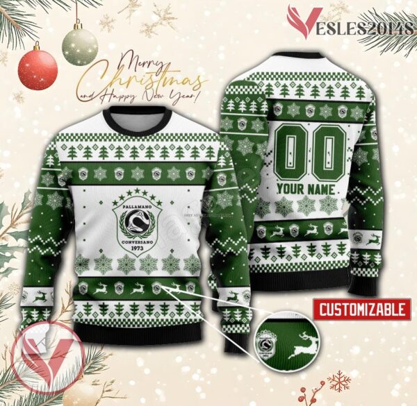 ASD Accademia P. Conversano 2014 Handball Custom Ugly Christmas Sweater, Unique Gift For Fans - Vesles2014s