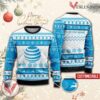 AT&T Logo Personalized Ugly Christmas Sweater, Unique Gift For Fans - Vesles2014s
