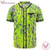Abstract Acid Green And Purple Tiesto Custom Jersey - Vesles2014s