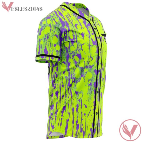Abstract Acid Green And Purple Tiesto Custom Jersey - Vesles2014s 3