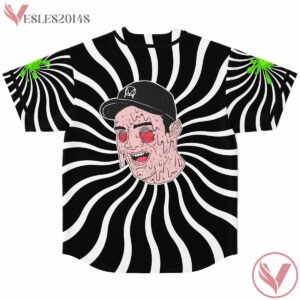 Abstract Black And White Dead Pit Marauda Lydia custom jersey V1 - Vesles2014s 1