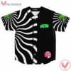 Abstract Black And White Dead Pit Marauda Lydia custom jersey V1 - Vesles2014s