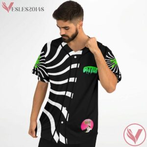 Abstract Black And White Dead Pit Marauda Lydia custom jersey V1 - Vesles2014s 3