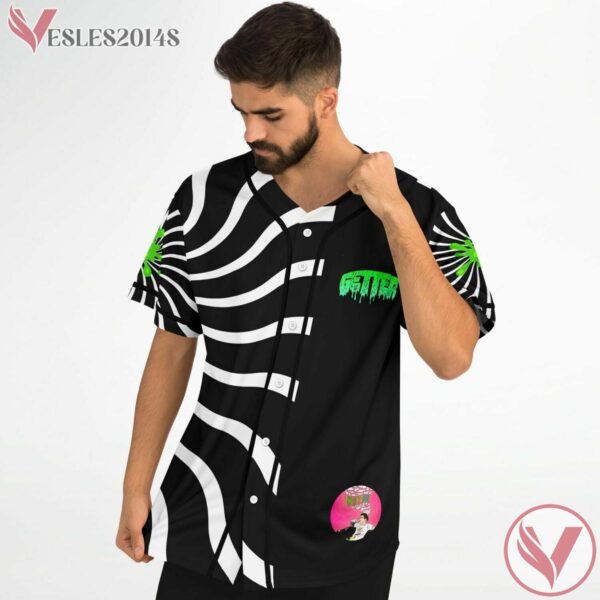 Abstract Black And White Dead Pit Marauda Lydia custom jersey V1 - Vesles2014s 3