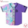 Abstract Hair Pattern Libby Baseball Jersey V1 - Vesles2014s
