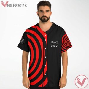 Abstract Red And Black Stripes Jason kor custom jersey V1 - Vesles2014s 2