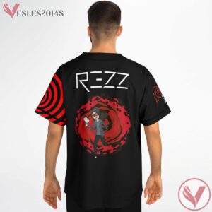 Abstract Red And Black Stripes Jason kor custom jersey V1 - Vesles2014s 3