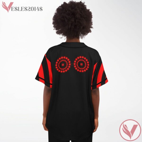 Abtract Red And Black Rezz Amanda Custom Jersey - Vesles2014s 3
