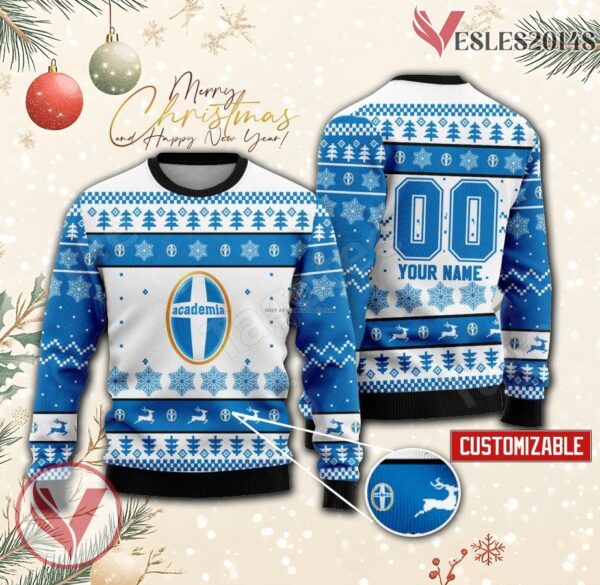 Academia Chi?in?u Custom Ugly Christmas Sweater, Unique Gift For Fans - Vesles2014s