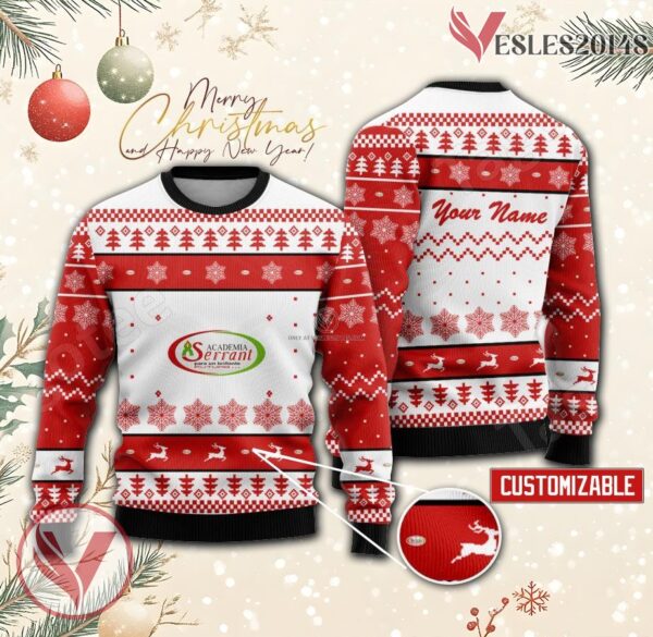 Academia Serrant Inc Custom Ugly Christmas Sweater, Unique Gift For Fans - Vesles2014s