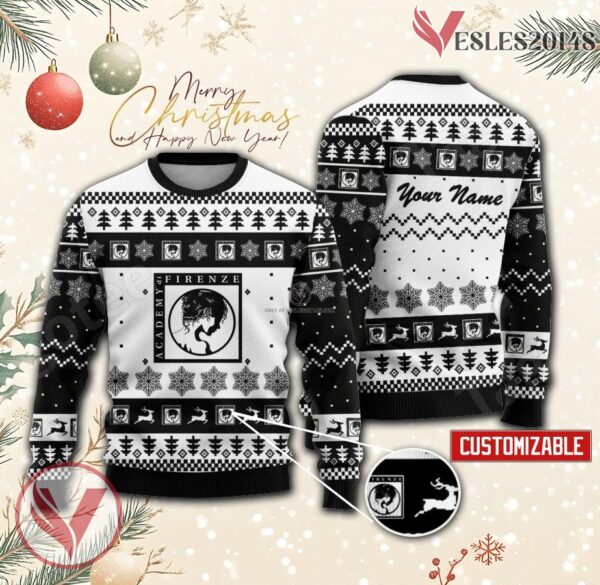 Academy di Firenze Custom Ugly Christmas Sweater, Unique Gift For Fans - Vesles2014s
