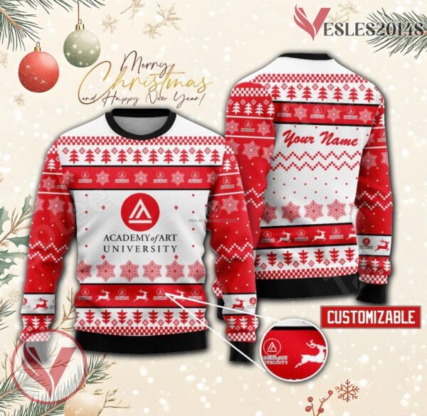 Academy of Art University Custom Ugly Christmas Sweater, Unique Gift For Fans - Vesles2014s