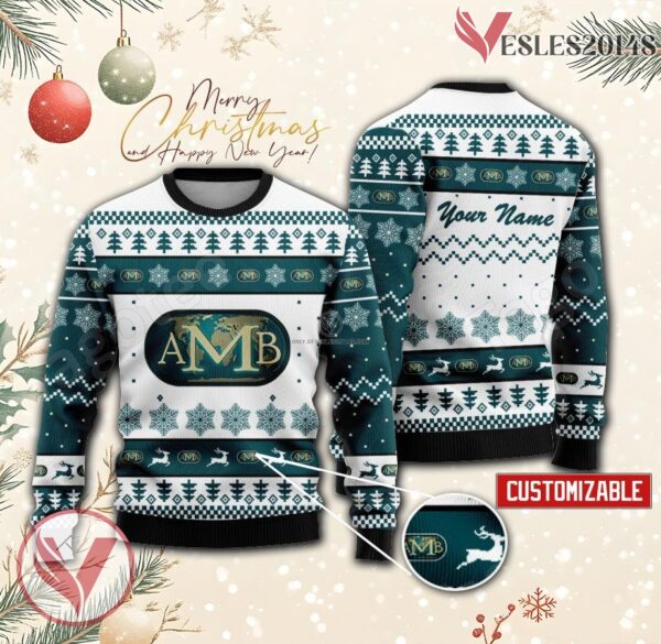 Academy of Massage and Bodywork Custom Ugly Christmas Sweater, Unique Gift For Fans - Vesles2014s