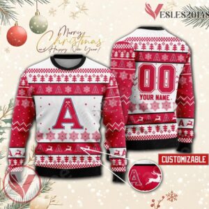 Acadia Minor Hockey Custom Ugly Christmas Sweater, Unique Gift For Fans - Vesles2014s
