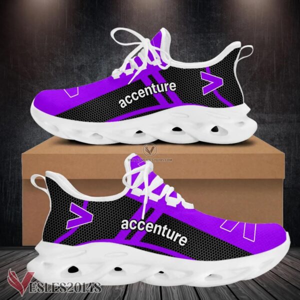 Accenture Logo Custom Shoes, Best Running Shoes For Fans - Vesles2014S 1