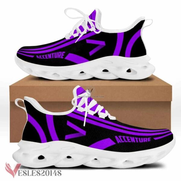 Accenture Logo Custom Shoes Style 1, Best Running Shoes For Fans - Vesles2014S 1