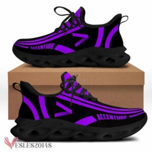 Accenture Logo Custom Shoes Style 1, Best Running Shoes For Fans - Vesles2014S