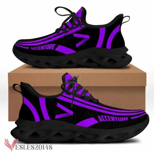 Accenture Logo Custom Shoes Style 1, Best Running Shoes For Fans - Vesles2014S
