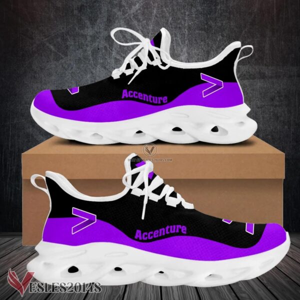 Accenture Logo Custom Shoes Style 2, Best Running Shoes For Fans - Vesles2014S 1