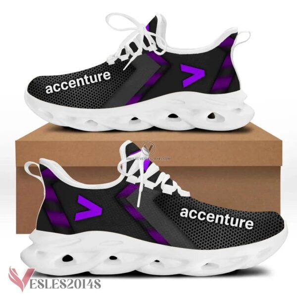 Accenture Logo Custom Shoes Style 3, Best Running Shoes For Fans - Vesles2014S 1