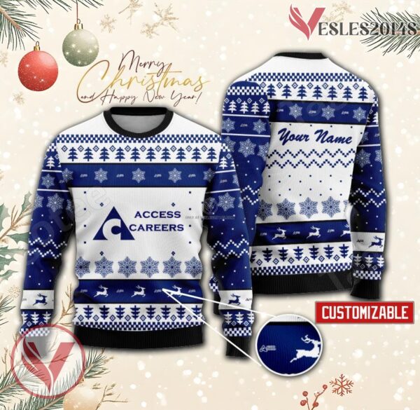 Access Careers-Islandia Custom Ugly Christmas Sweater, Unique Gift For Fans - Vesles2014s