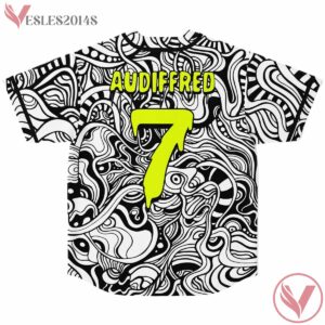 Acid Psychedelic Audiffred Jessica Custom jersey - Vesles2014s 1