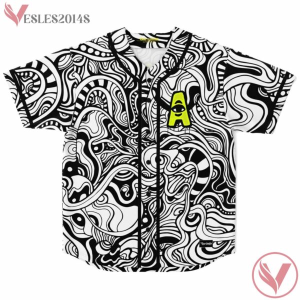 Acid Psychedelic Audiffred Jessica Custom jersey - Vesles2014s