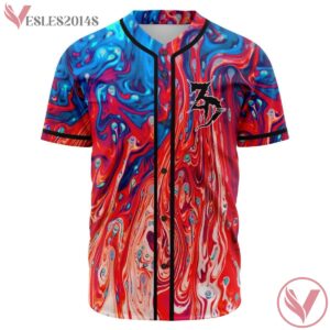 Acid Trippy Fire Psychedelic Wave Zeds Dead EDM Jersey, Gifts For Music Lovers - Vesles2014s
