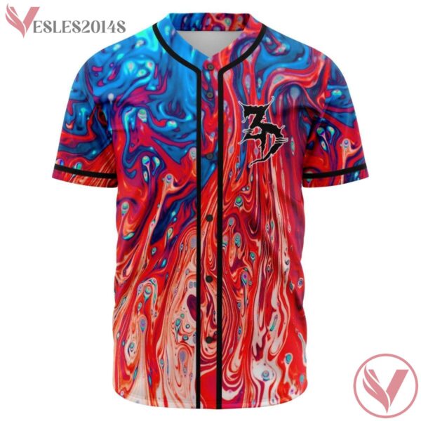 Acid Trippy Fire Psychedelic Wave Zeds Dead EDM Jersey, Gifts For Music Lovers - Vesles2014s