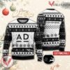 Adolfo Dominguez Logo Personalized Ugly Christmas Sweater, Unique Gift For Fans - Vesles2014s