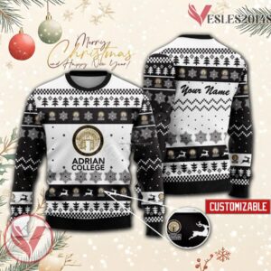 Adrian College Custom Ugly Christmas Sweater, Unique Gift For Fans - Vesles2014s