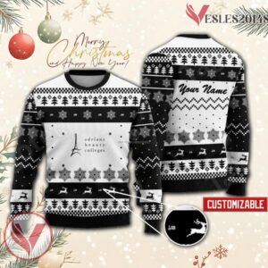 Adrian's Beauty College of Turlock Custom Ugly Christmas Sweater, Unique Gift For Fans - Vesles2014s