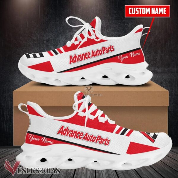Advance Auto Parts Logo Custom Shoes Style 55, Best Running Shoes For Fans - Vesles2014S 1