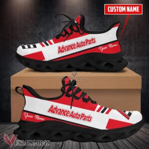Advance Auto Parts Logo Custom Shoes Style 55, Best Running Shoes For Fans - Vesles2014S