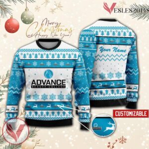 Advance Beauty College Custom Ugly Christmas Sweater, Unique Gift For Fans - Vesles2014s