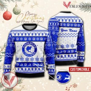 Advanced College - Salida Personalized Ugly Christmas Sweater, Unique Gift For Fans - Vesles2014s