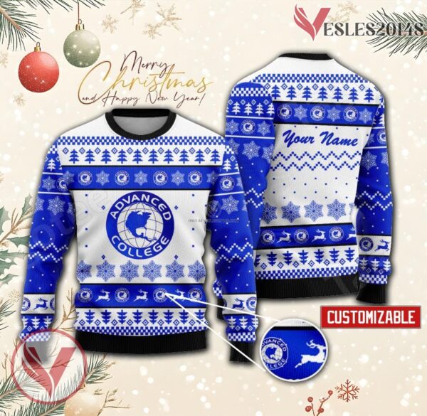 Advanced College - Salida Personalized Ugly Christmas Sweater, Unique Gift For Fans - Vesles2014s