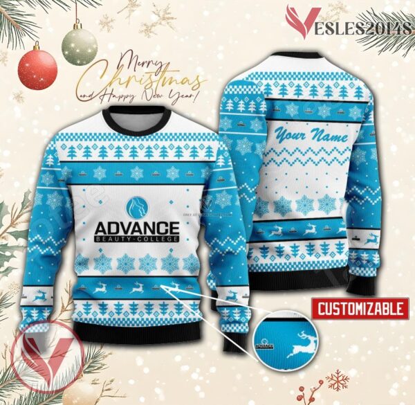 Advanced College of Cosmetology Custom Ugly Christmas Sweater, Unique Gift For Fans - Vesles2014s