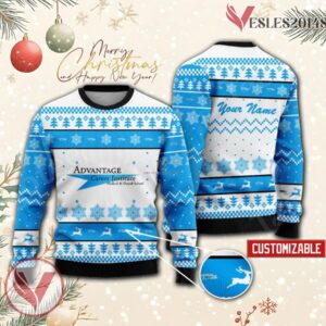 Advantage Career Institute Custom Ugly Christmas Sweater, Unique Gift For Fans - Vesles2014s