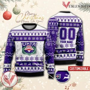 Afturelding Handball Custom Ugly Christmas Sweater, Unique Gift For Fans - Vesles2014s